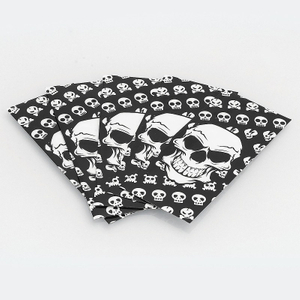 PVC Wrapper Skin Sticker for 18650 Battery - Skeleton Army Pattern (5 PCS)
