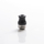 Mission Tips Integrated Whistle Style Drip Tip Mouthpiece + Base for SXK BB Box Mod - Black, POM, 20x13mm + 18x15mm + 18x13mm