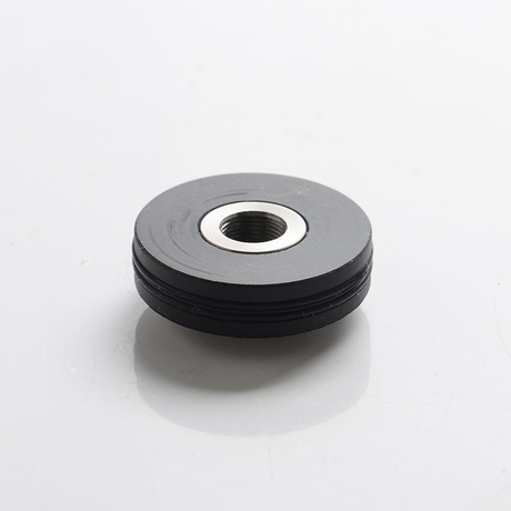 510 Thread Adapter Connector for Voopoo Drag S / Drag X Pod System Vape Kit - Black, Stainless Steel + POM