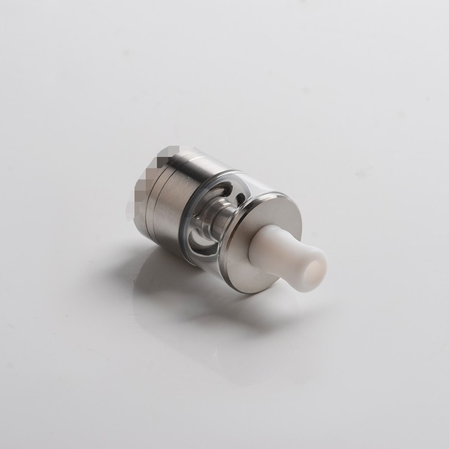 SXK Dvarw MTL FL Facelift Style RTA Rebuildable Tank Vape Atomizer - Silver, 3.5ml, 316 Stainless Steel, 22mm Diameter