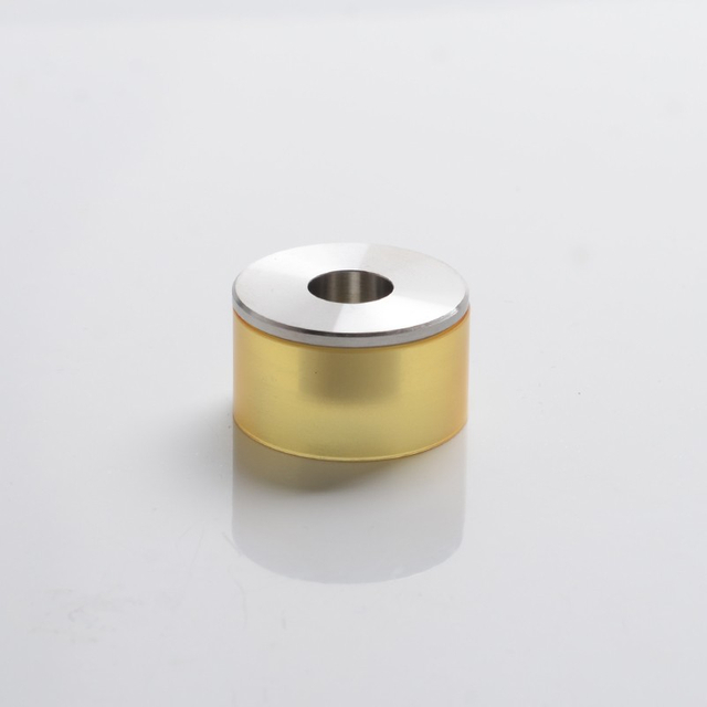 SXK Dvarw DL FL Facelift 24mm RTA Replacement Stainless Steel Top Cap + PC + PEI Tank Tube Kit - 3.5ml