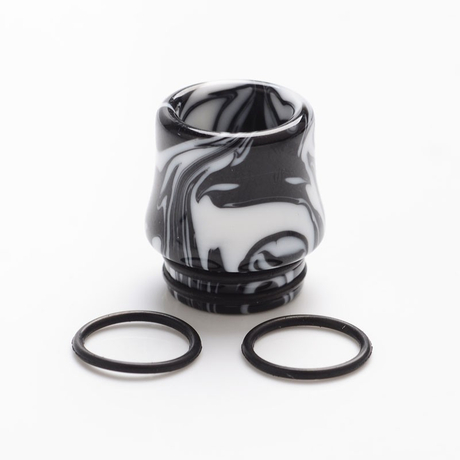 Authentic Reewape AS268 810 Replacement Drip Tip for SMOK TFV8/TFV12 Tank/Kennedy/Battle/Reload RDA Resin, 17.5mm