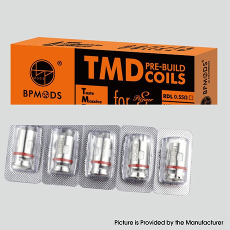 Authentic BP MODS Pioneer S Tank Replacement TMD RDL Coil (5 PCS)