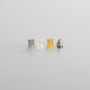 415 510 Consejo de goteo configurado para RBA / RTA / RDA Vape atomizador - 1 x base de punta de goteo, 1 x pei boquilla, 2 x pc boquilla