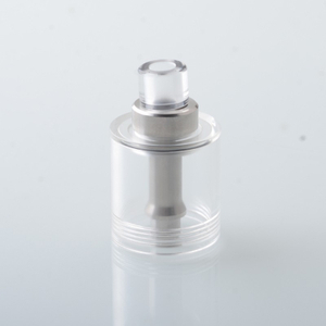 Empire V Style RTA Replacement Bell Tank Tube Kit – Stainless Steel + PC, Translucent / Black