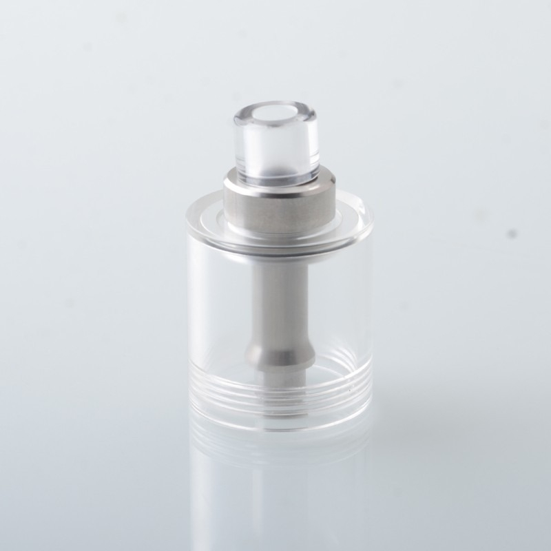 Empire V Style RTA Replacement Bell Tank Tube Kit – Stainless Steel + PC, Translucent / Black