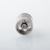 Empire V Style RTA Replacement Glass Tank Tube Kit – Blank / Knurled Surface, Stainless Steel Base, Transparent