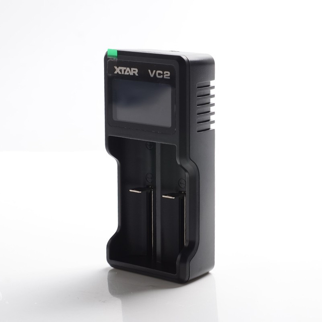 Authentic Xtar VC2 Smart Battery Charger-untuk 18650, 20700, 21700 & baterai Li-ion lainnya (Charger USB 2-Bay)