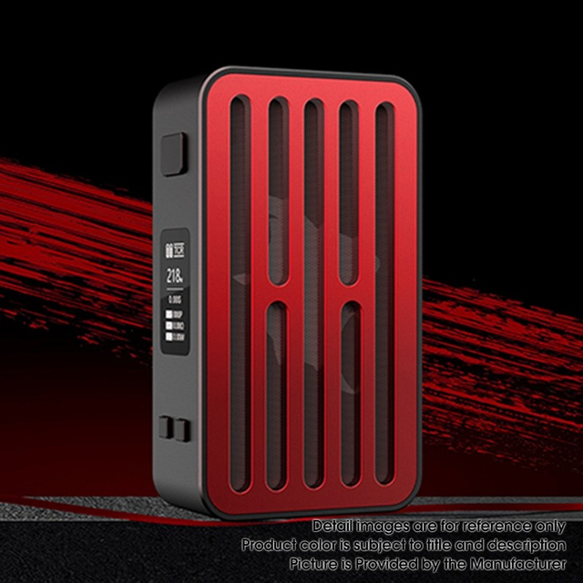Authentic Curdo Halo VV / VW TC Vape Box Mod, Variable Wattage 1~218W, 100~315'C / 200~600'F, 2 x 18650