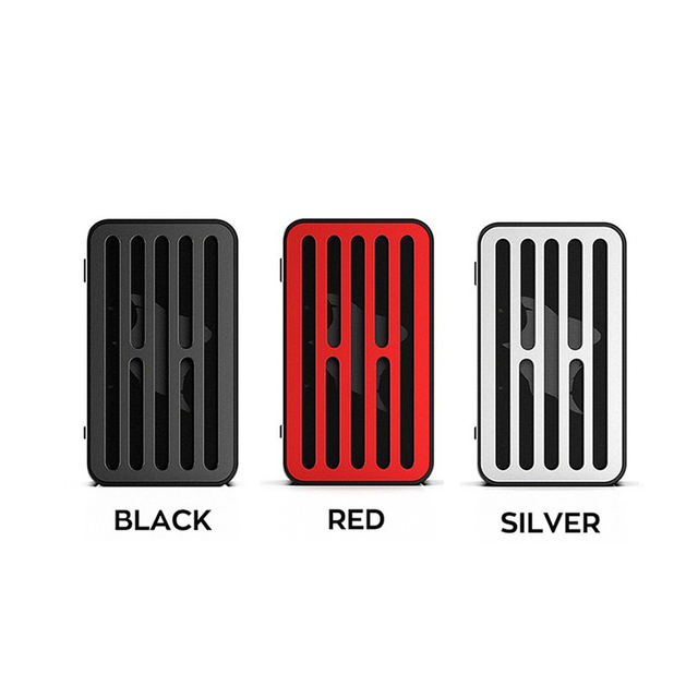Authentique curdo halo vv / vw tc Vape box Mod, wattage variable 1 ~ 218w, 100 ~ 315'c / 200 ~ 600'f, 2 x 18650