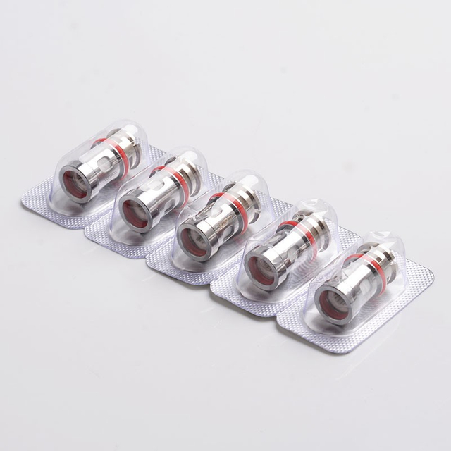 Authentic Voopoo PnP-VM4 Half-DL Single Mesh Coil for VINCI / VINCI R / VINCI X Pod Vape Kit - Silver, 0.6ohm (20~28W) (5 PCS)