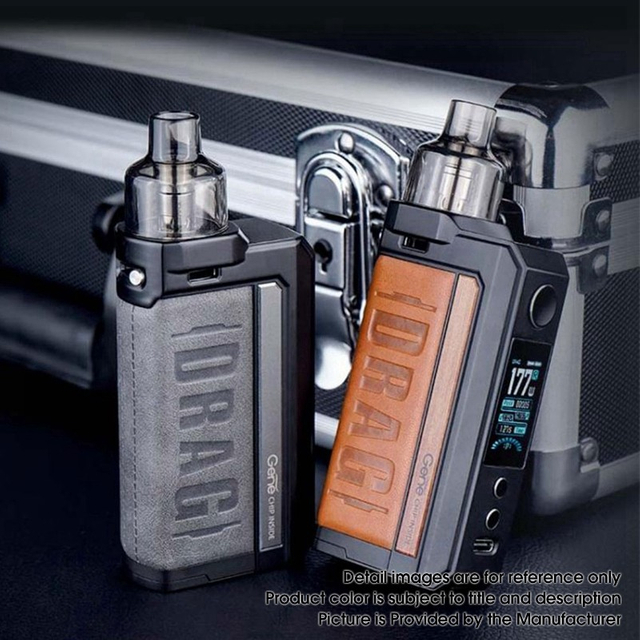 Authentic Voopoo Drag Max 177W VW Pod System Vape Box Mod Kit, 5~177W, 2 x 18650, 4.5ml, 0.15 / 0.2ohm