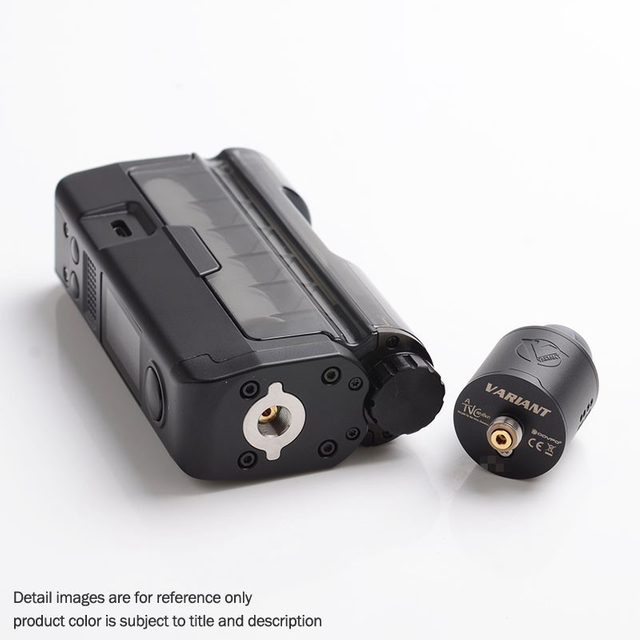 정품 Dovpo 90W 탑사이드 라이트 키트 TC VW 박스 Mod + 변형 RDA 분무기 - 빨간색, 폴리카보네이트 + PCTG, 5~90W, 1 x 20700 / 21700