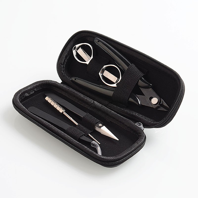Authentic Avidartisan DIY Tool Mini Kit for Coil Building - Pliers + Tweezers + Coil Jig + Scissors