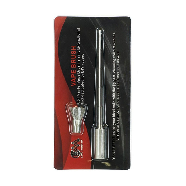 Authentic Coil Master Vape Cleaning Brush Coil Jig - 0.1mm SS Bristles, 2.0 / 2.5 / 3.0 / 3.5 / 4.0mm