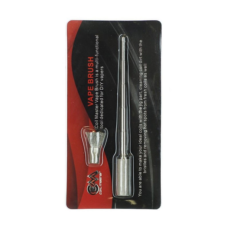 Authentic Coil Master Vape Cleaning Brush Coil Jig - 0.1mm SS Bristles, 2.0 / 2.5 / 3.0 / 3.5 / 4.0mm