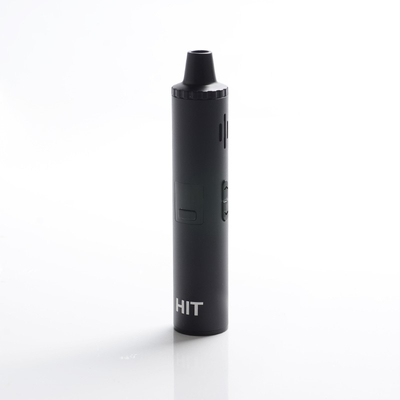 Authentic Yocan Hit 1400mAh Convection Heating Dry Herb Vaporizer Vape Starter Kit - Black, 200~480'F