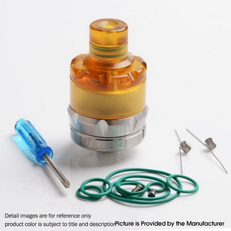 Authentic asMODus Anani V2 MTL RTA Rebuildable Tank Vape Atomizer - Silver, Stainless Steel + PEI, 24.5mm Diameter