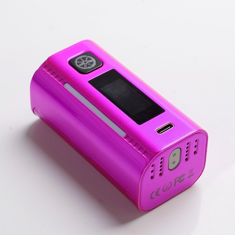 Authentic Asmodus Lustro 200W Touch Screen TC VW Variable Wattage Vape Box Mod - Pink, 5~200W, 2 x 18650