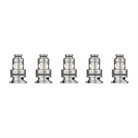 Authentic Vaporesso Target PM80 Mod Pod Vape Kit / Catridge GTX FeCrAl Dual-wire MTL Regular Coil Head - 1.2ohm (8~12W) (5 PCS)