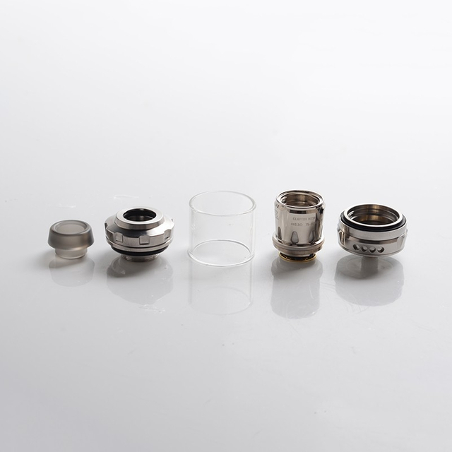 Authentic Damn Vape Wotan Mesh Sub Ohm Tank Vape Atomizer 2.0 / 5.5ml 0.3ohm 26mm Diameter