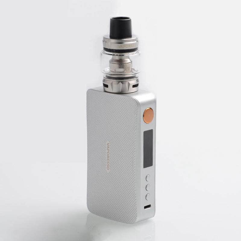 Authentischer Vaporesso Gen 220W TC VW VWER-Wattagage-Box Mod mit Skrr-S-Tank-Kit, 5 ~ 220W, 2 x 18650, 8ml