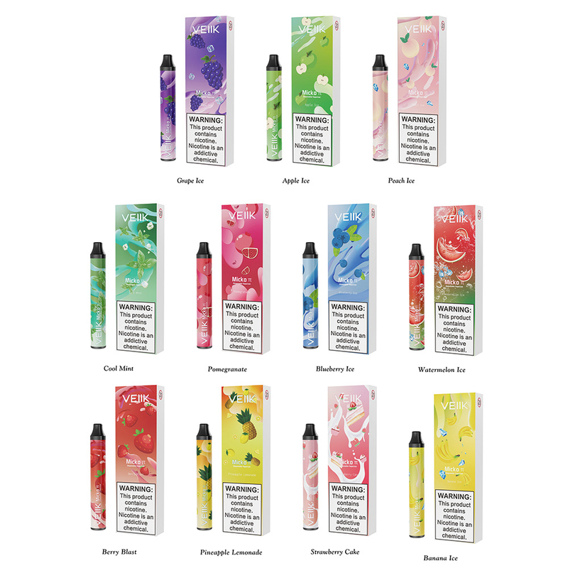  VEIIK Micko π Disposable Vape Kit 500mAh