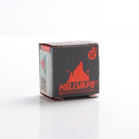 Authentic Hellvape Destiny RTA Tank Vape Atomizer Replacement Straight Tank Tube - Brown, PEI, 2ml