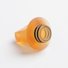 Authentic Reewape AS281 510 Replacement Drip Tip for RDA / RTA / RDTA / Sub-Ohm Tank Atomizer - Yellow, Resin, 17mm