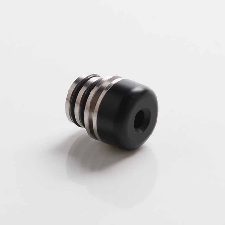 Authentic Auguse Replacement MTL 510 Drip Tip for RDA / RTA / RDTA / Sub-Ohm Tank Vape Atomizer - Black, POM, 12.5mm