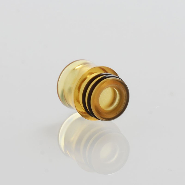 Coppervape 510 Replacement Drip Tip for VWM Integra Style RTA - Yellow, PEI, 13mm