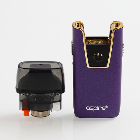 Authentic Aspire Nautilus AIO 12W 1000mAh Pod System Starter Kit - Purple, 4.5ml, 1.8 Ohm