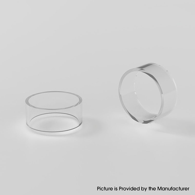 Authentic Auguse Era RTA Vape Atomizer Replacement Tank Tube - Transparent, Glass, 3.0ml