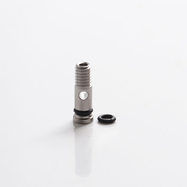 Authentic Auguse era mtl RTA Penggantian Extended Airflow Insert 510 Pin - Stainless Steel, 2.0mm Diameter Dalam (1 PC)