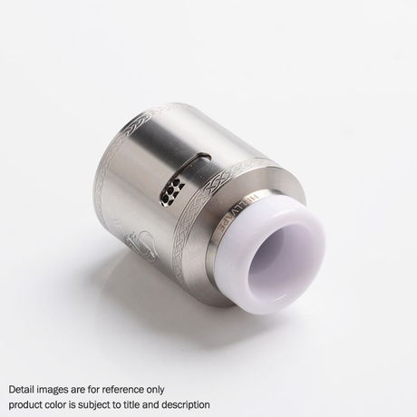 Authentic Hellvape Dead Rabbit V2 RDA Rebuildable Dripping Atomizer w/ BF Pin - Red, Aluminum, 24mm Diameter