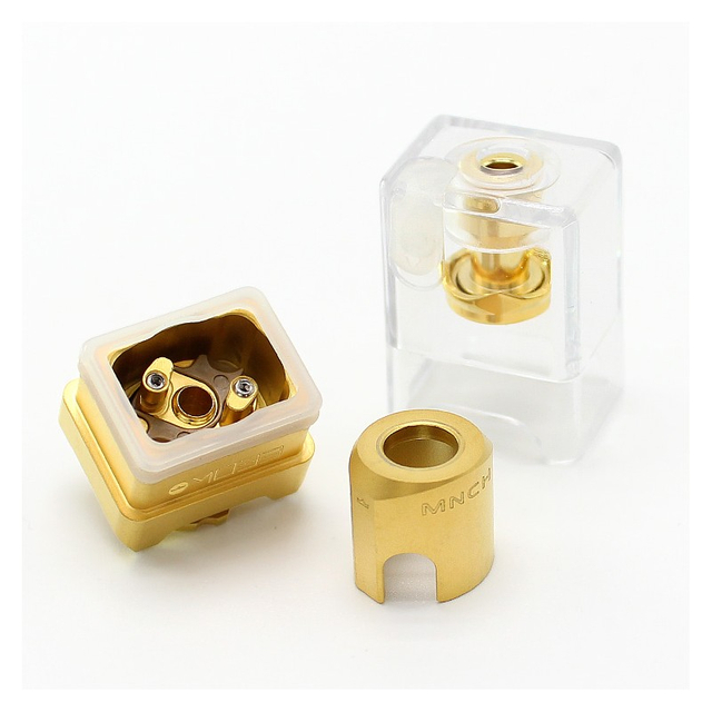 SXK DotMobb Dot Mobb RBA Tank for dotMod dotAIO V1 Pod 316SS + PCTG Air Pin 3.2ml, 1.5mm / 3.0mm 