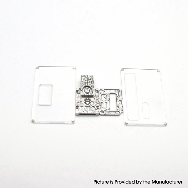 Mission XV Topo Inner Plate Set + Front / Back Plate for SXK BB / Billet Box Mod Kit Aluminum + Acrylic