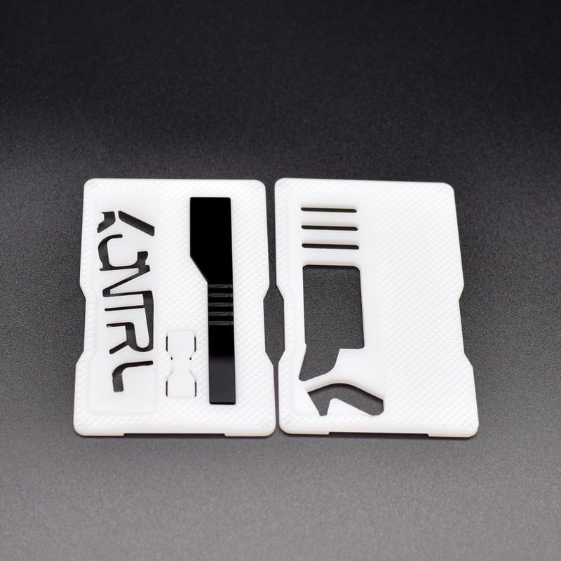 Kontrl Cyber Front + Back Door Panel Plates for BB / Billet Box Vape Mod Kit Acrylic (2 PCS)