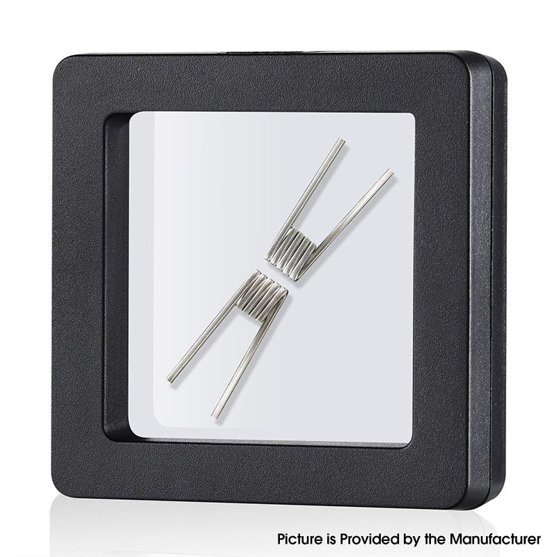 Authentic Thunder Cloud Ni80 2-Core Alien Coil - Straight, 28ga x 2 + 40ga, 0.55ohm (2 PCS)