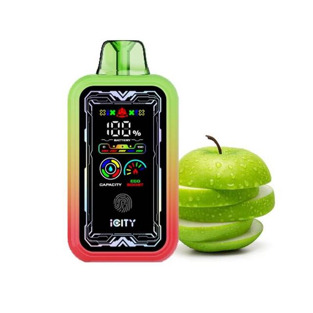 Authentic iCity CT 35000 Disposable Vape Kit – 35000 Puffs, 850mAh, 25ml, 50mg, Touch Button