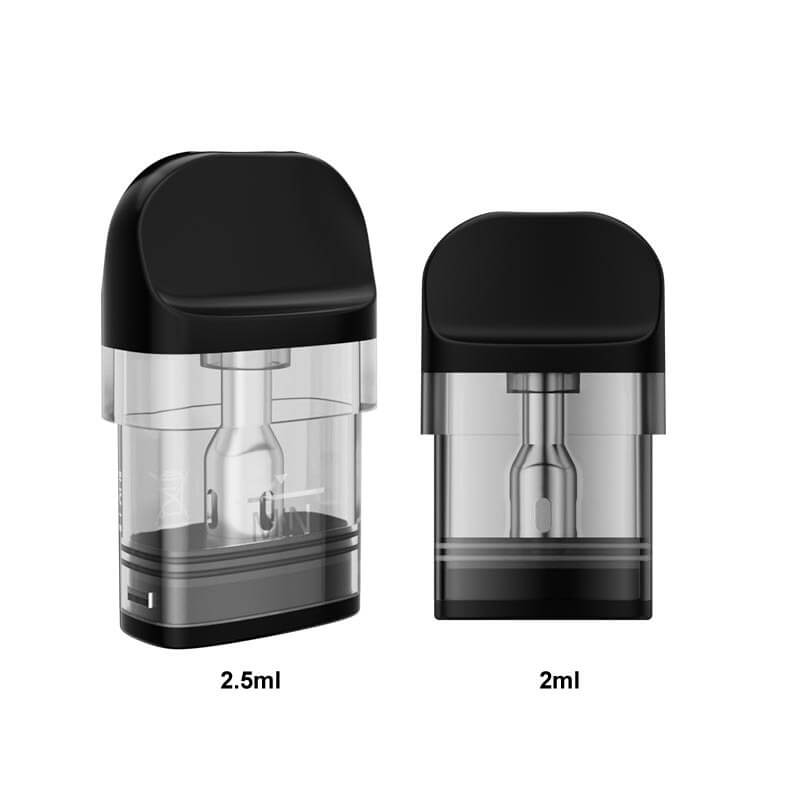 Authentische Kumiho Thoth-Serie Top-Fill-Pod-Kartusche-2 ml / 2,5 ml, 2-Pack, für Thoth T / T Pro / G / G Lite / C / S / B / Q / Q Pro