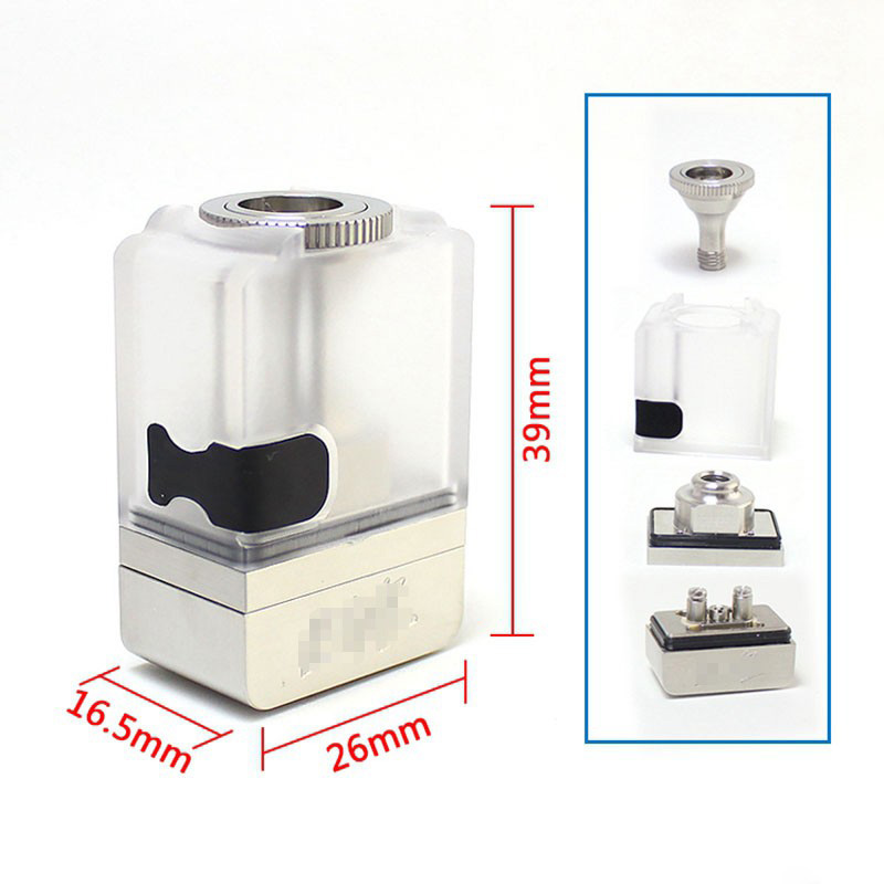 SXK-Alien-EVL-стиль-раб-мост-танк-танк-for-sxk-bb-billet-box-silver-316ss-pc-40ml-10-15-20-25-30 мм (8)