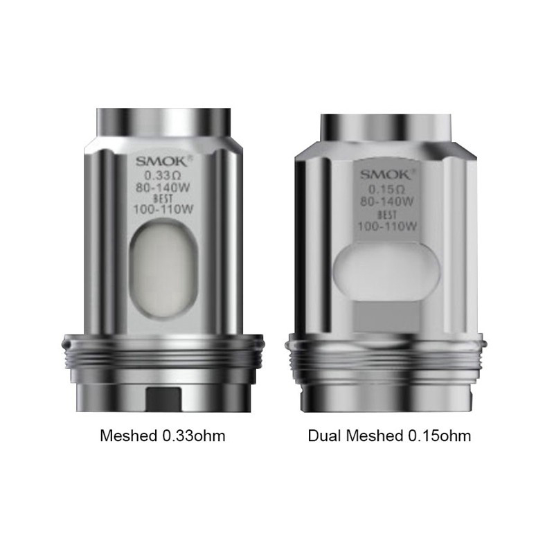Auténtico Smoktech Smok TFV18 Reemplazo del tanque Bobina de malla dual - 0.15ohm (3 PC)