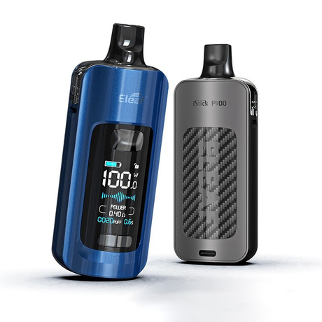 Authentic Eleaf iStick P100 100W Pod System Vape Mod Kit, 3400mAh, 4.5ml, 0.2ohm / 0.4ohm
