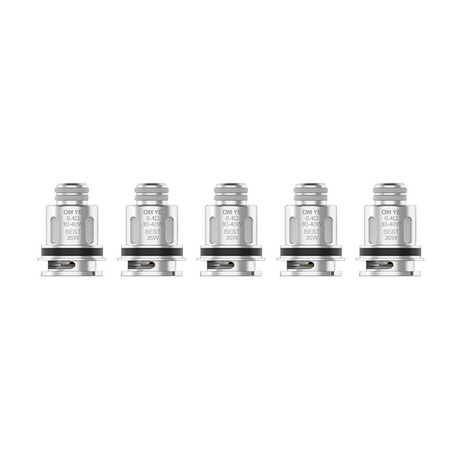 Authentic OBS OM YE Mesh Coil for OBS Skye Kit / YE RDL Pod Cartridge - 0.4ohm (30~40W) (5 PCS)