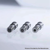 Monarch J3S JIIIS 2 RTA Rebuildable Tank Vape Atomizer - Silver, 316 Stainless Steel
