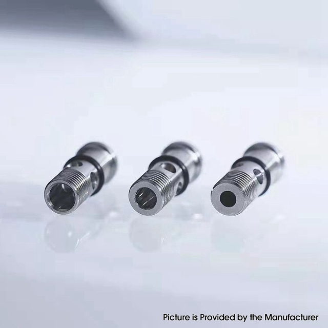 Monarch J3S JIIIS 2 RTA Rebuildable Tank Vape Atomizer - Silver, 316 Stainless Steel 6.0ML