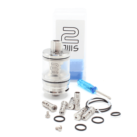 SXK Monarchy J3S JIIIS 2 RTA Rebuildable Tank Vape Atomizer 316 Stainless  Steel 23mm Diameter & Reviews - shareAvape