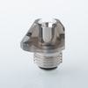 Monarchy Cyber ​​BB Billet Drip Tip Tip Set - SS + Acrylique, DL / MTL, 2 PCS BB Connecteur + 6 PCS Piste