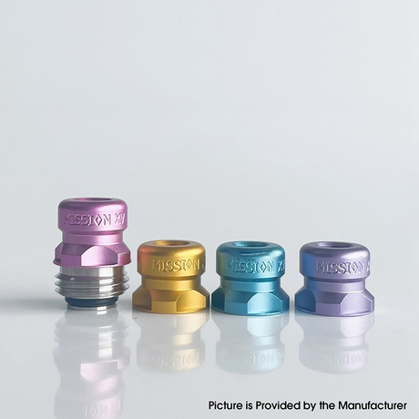 Mission Tips V2 Mini Nuke Style Drip Tip Set for BB / Billet Boro AIO Mod 4 PCS Mouthpieces